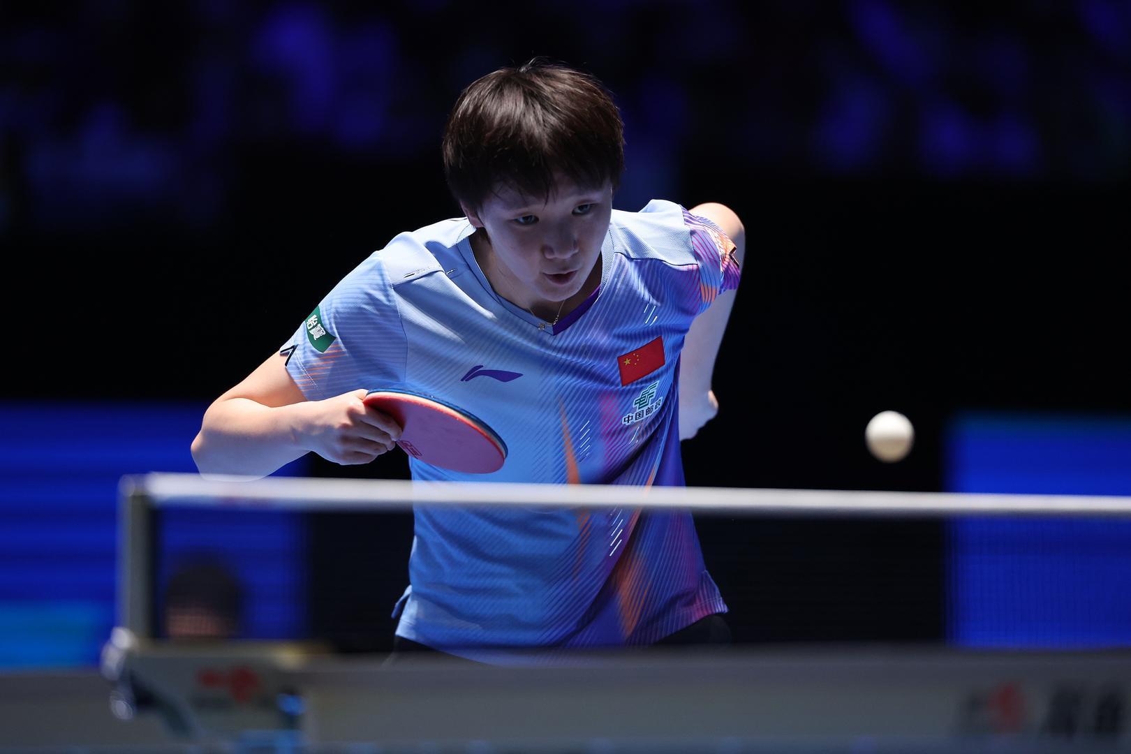 【#王曼昱亚洲杯小组第一出线# 】🏓️海口亚洲杯小组赛第三轮，3-0战胜艾拉·