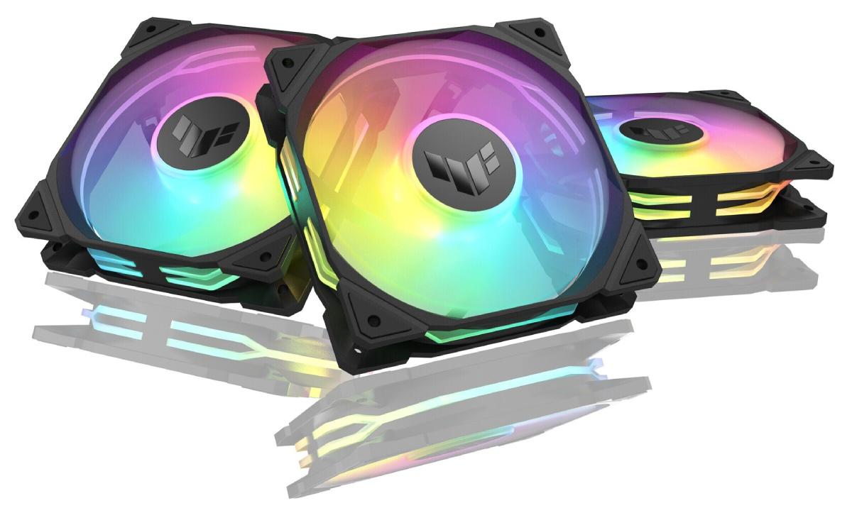 【华硕推出TUF GAMING TR120 ARGB系列风扇】近日，华硕为TUF