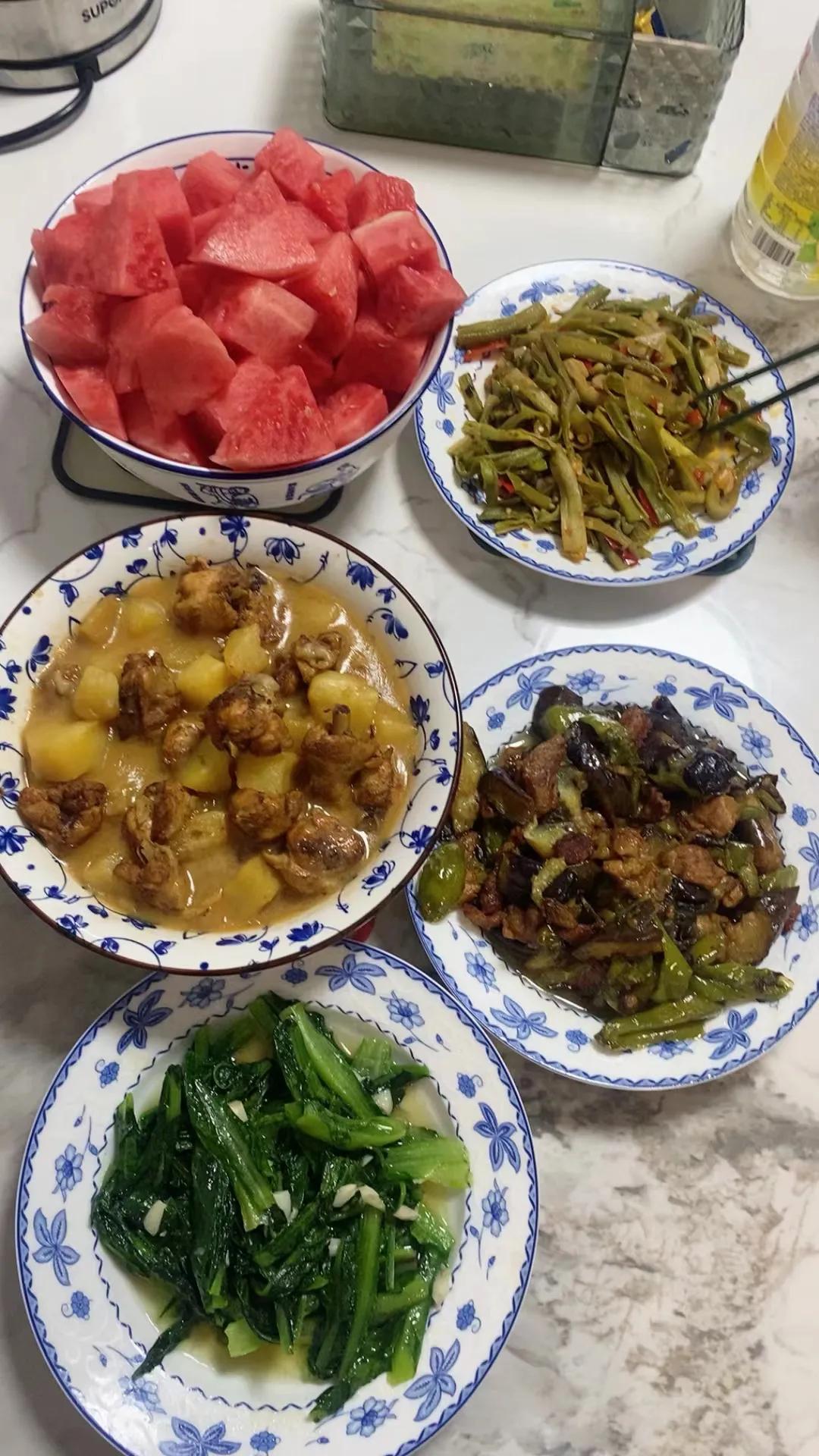 #这个天气，做饭，靠勇气#