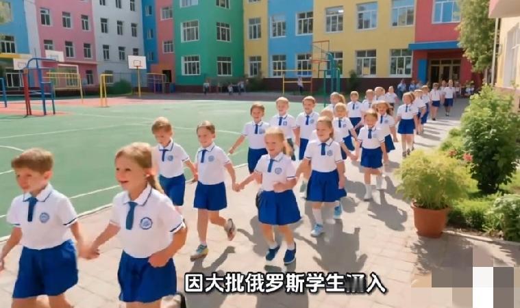 216名俄娃跨境上学！黑河小学藏“迷你联合国”
 
黑龙江黑河小学火了。216名