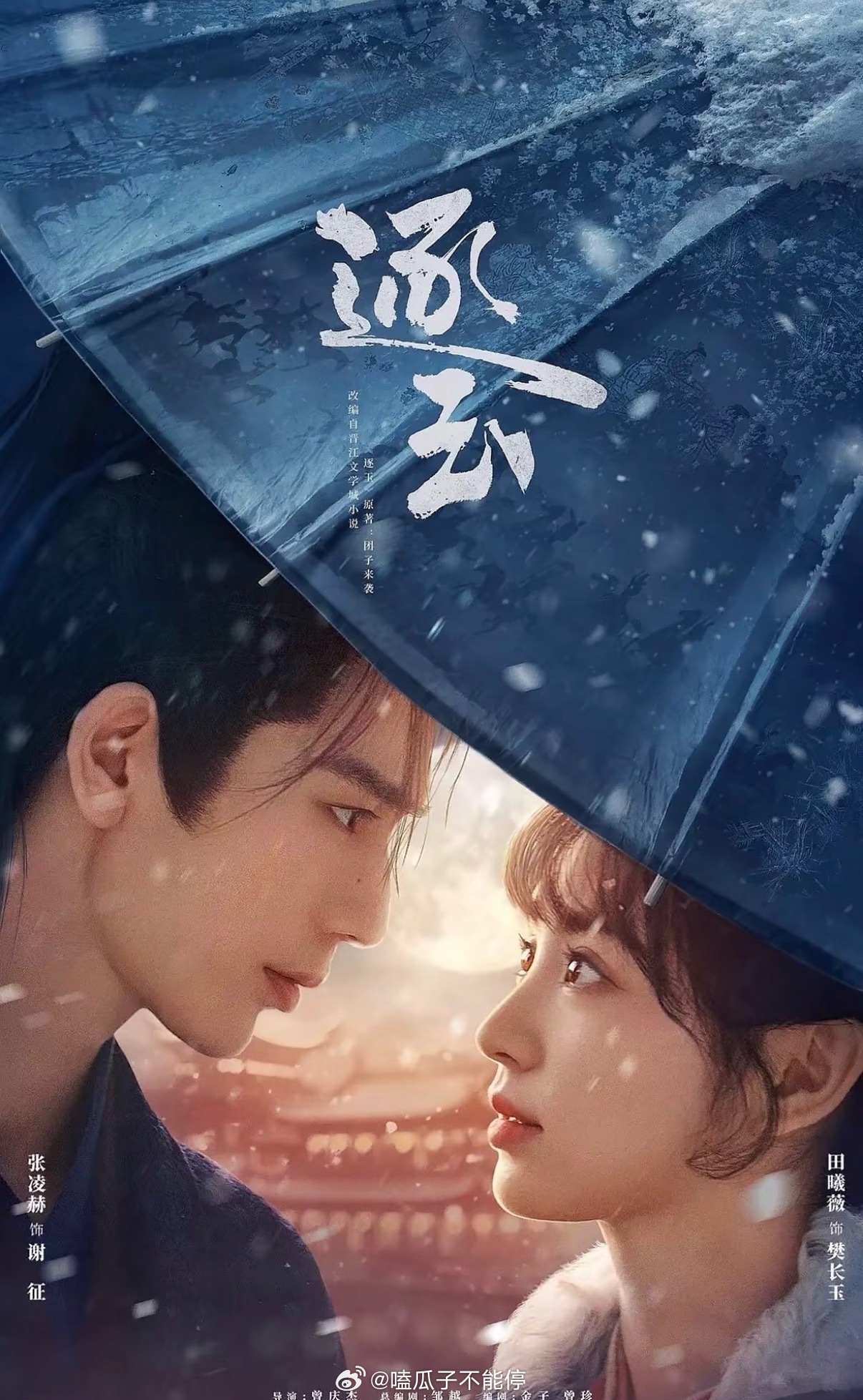 张凌赫、田曦薇《逐玉》这个配置很难不爆【九重紫的导演星汉灿烂的编剧永夜星河的妆造