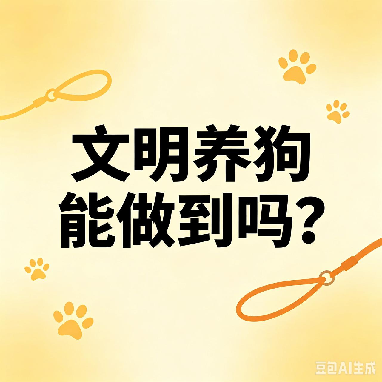 在城市里，文明养狗的提法本身就是一个伪命题。文明不养狗，养狗不文明。说文明养狗者