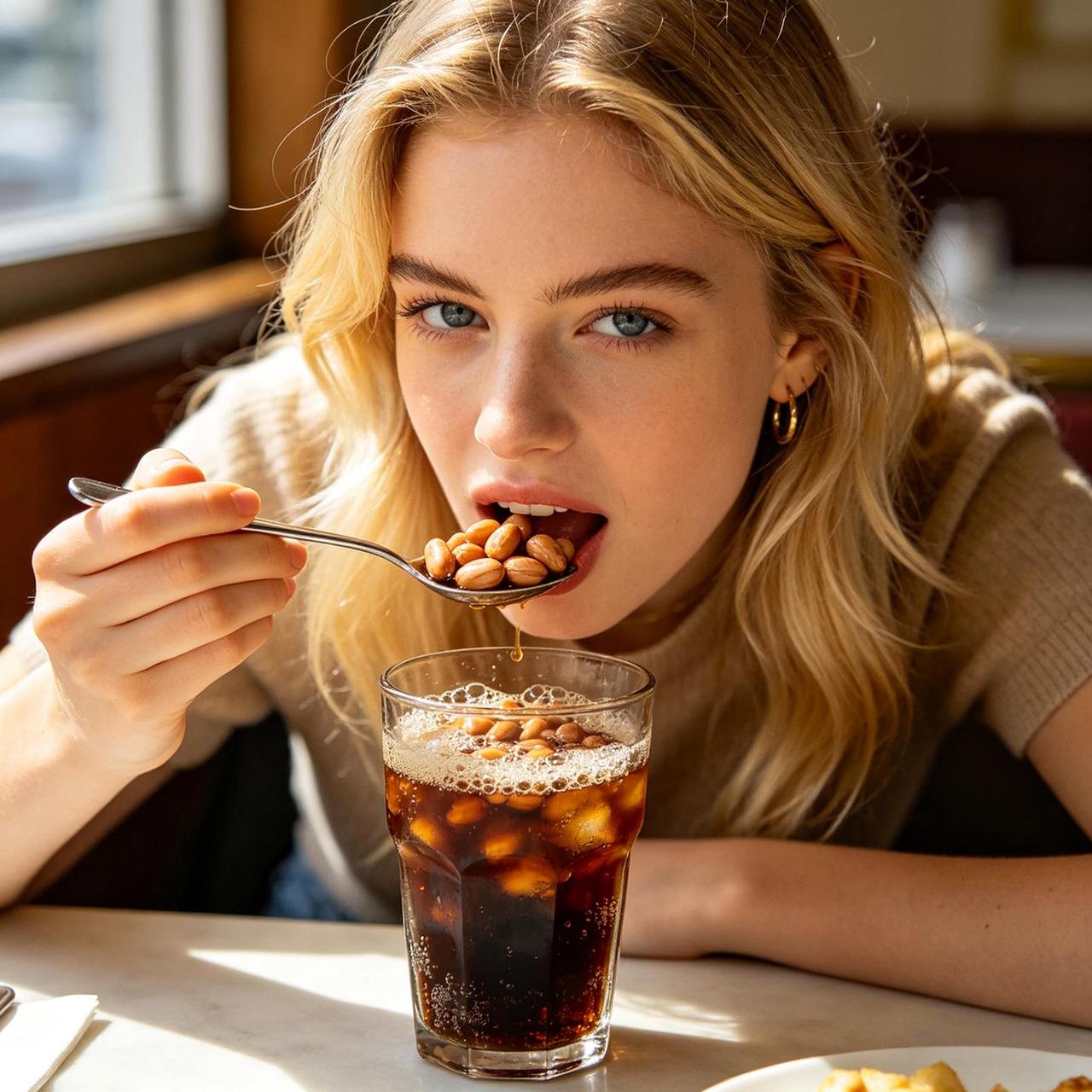 花生泡可乐，有人试过吗？
最近刷到花生泡可乐的吃法，不少人试过直呼打开新世界大门