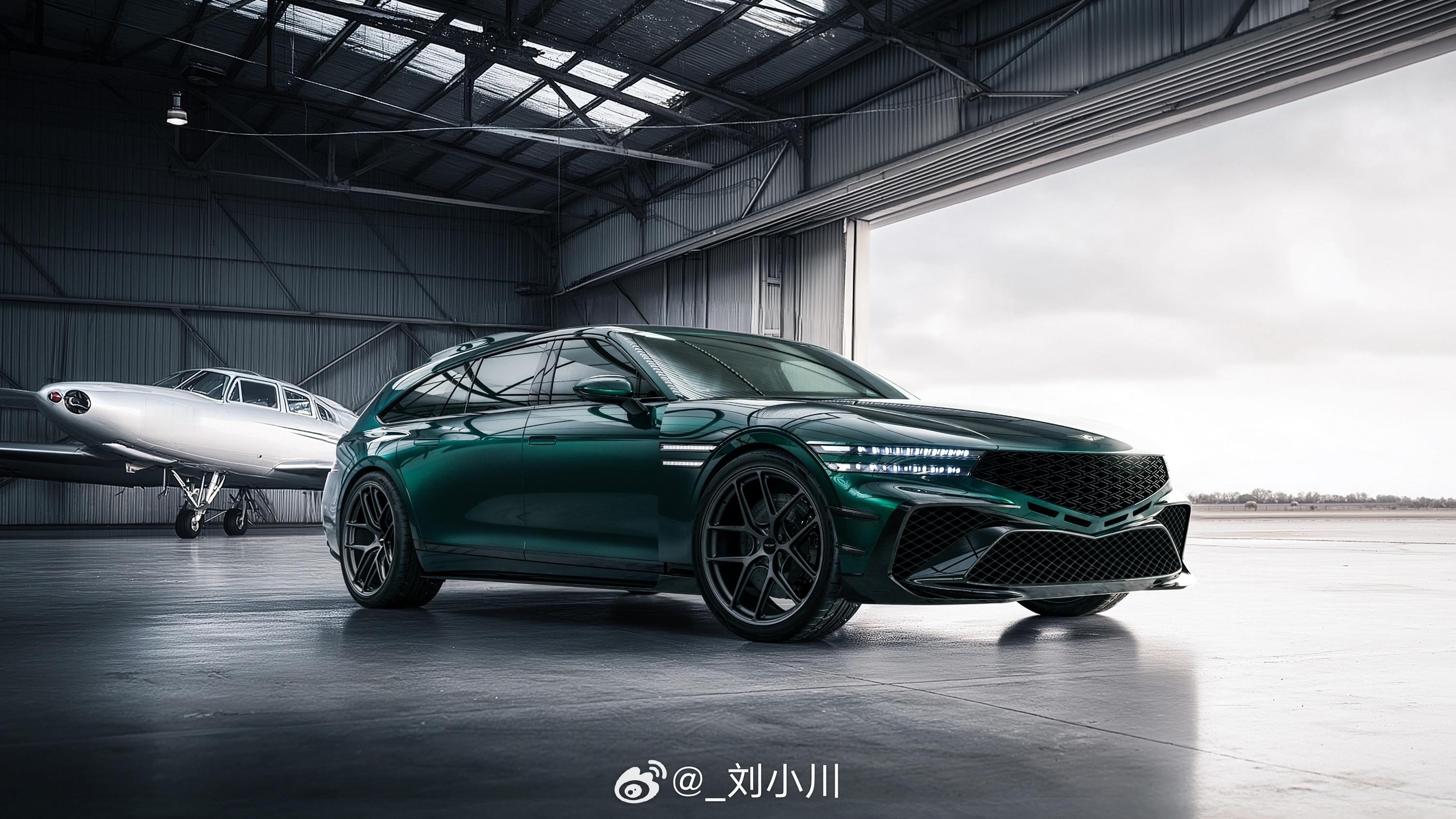 捷尼赛思G90 Wingback概念车高清原图 这设计全网零差评！再来看一组捷尼