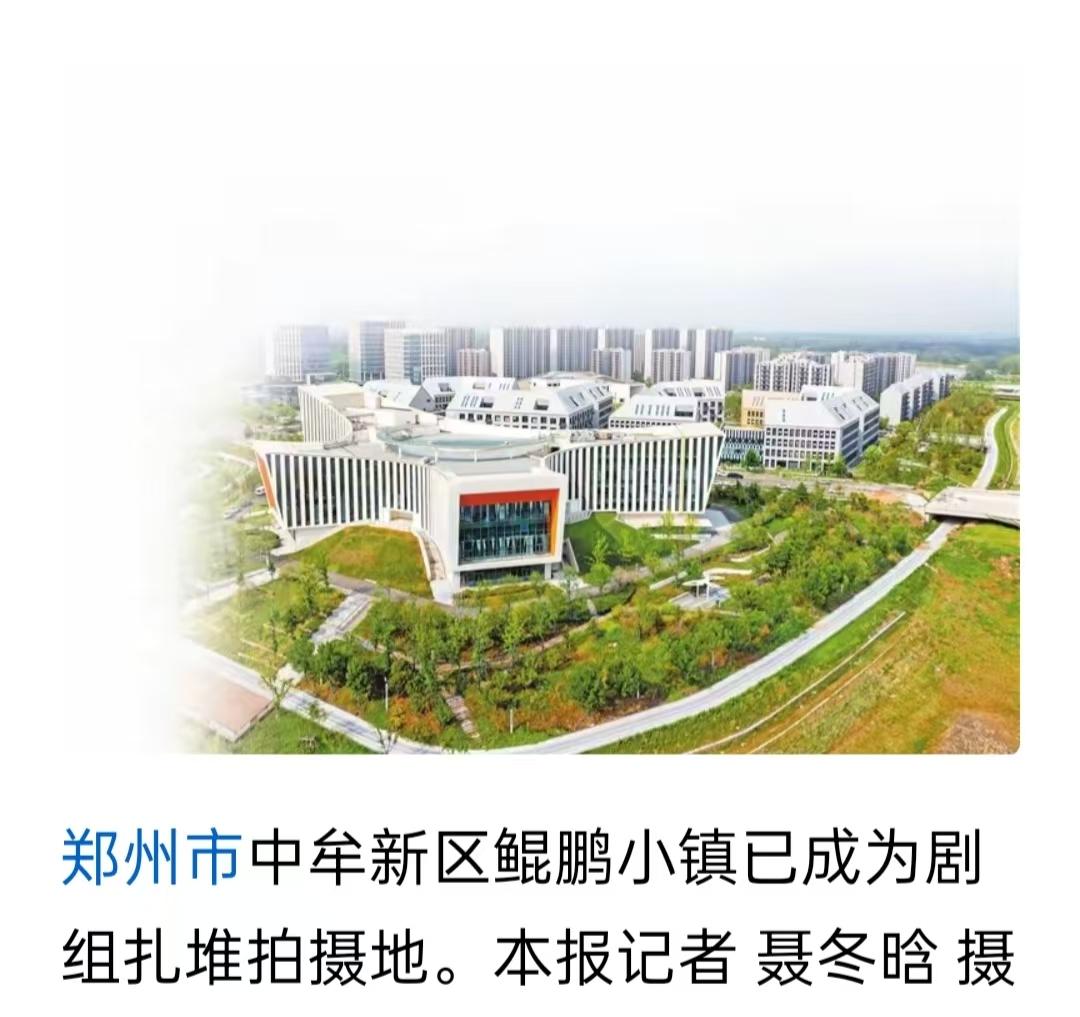 啥，白沙鲲鹏软件小镇成中牟新区的啦？
刚刚从规划群看到家人们的一份新闻报道截图，
