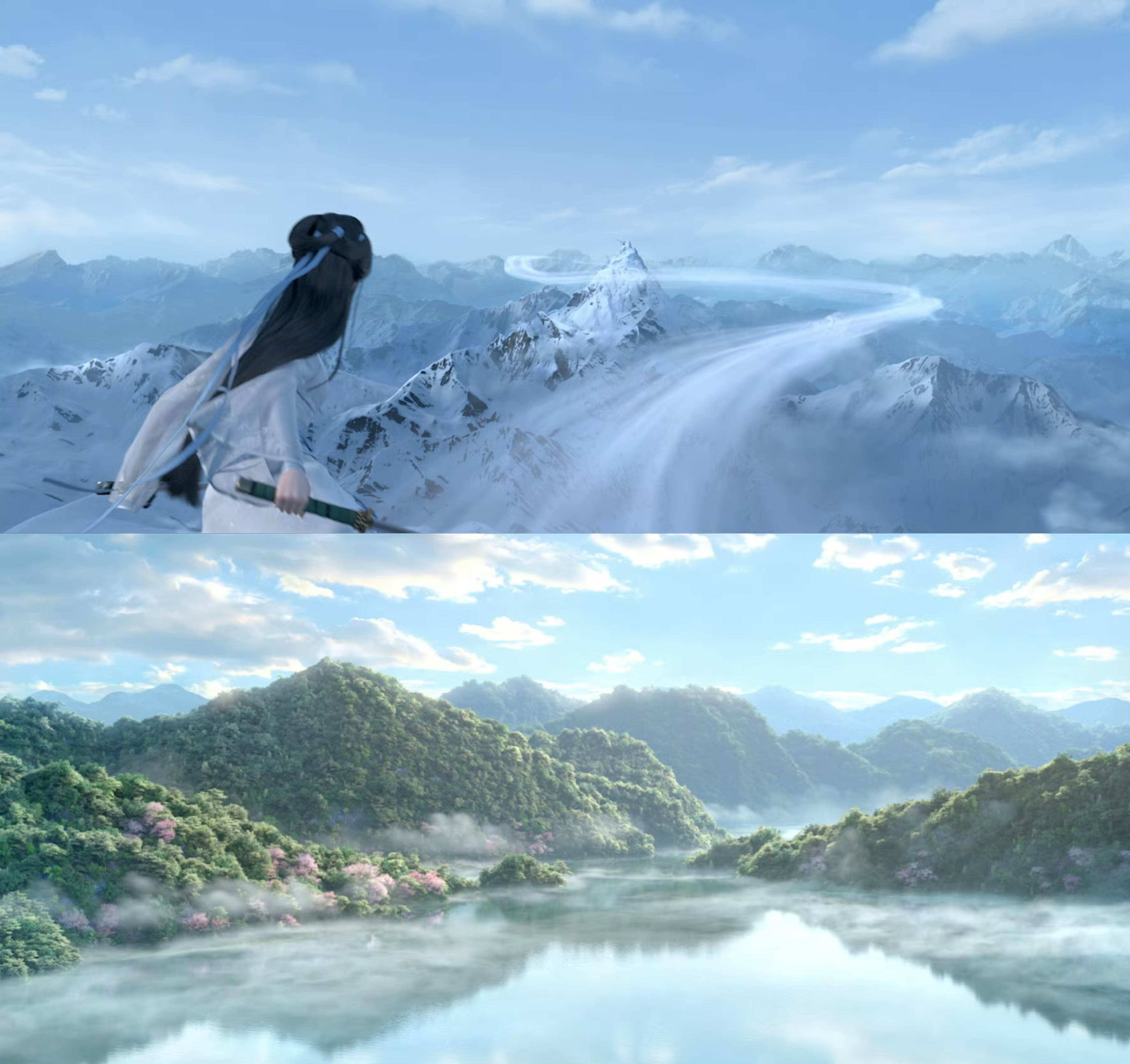#看白蛇浮生陷进去了# 《白蛇：浮生》太牛了！视效做的好棒，大场面一点没有拉后腿