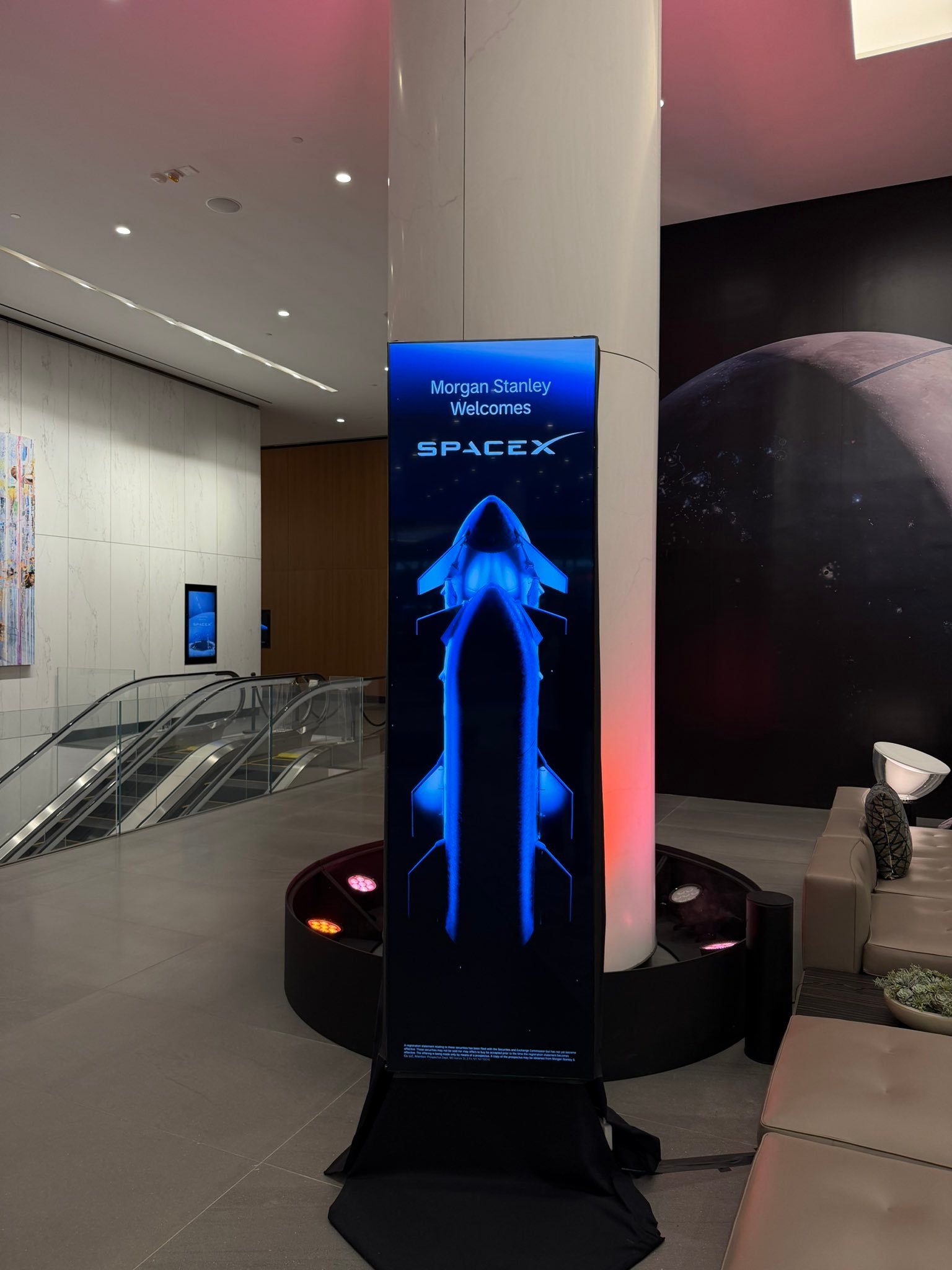 SpaceX受到了摩根士丹利的极大重视
