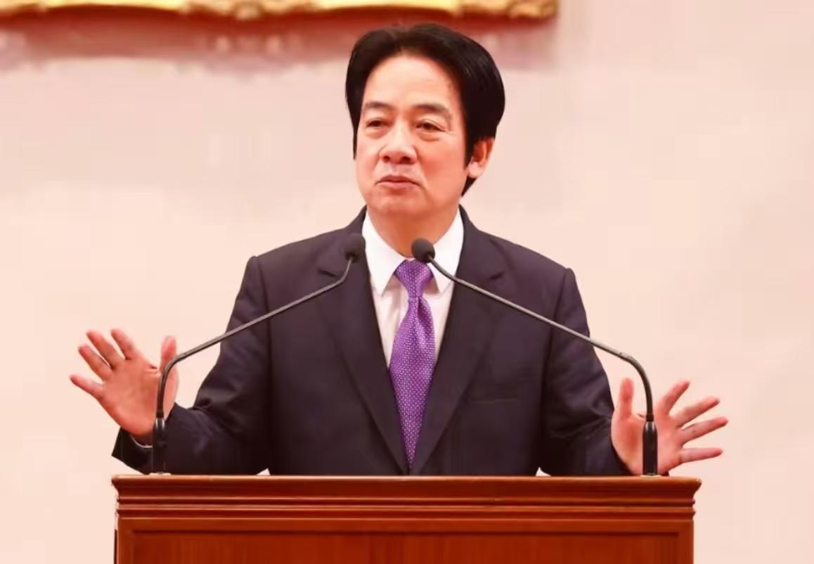 赖清德在接受外媒采访时说：“不能接受一个中国原则，不能接受一国两制”。

 
赖