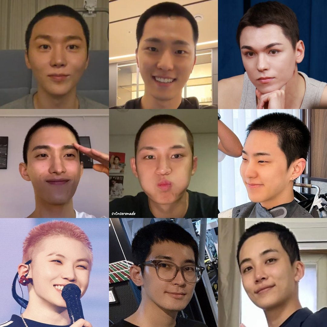 【twi】1.2万转🔥seventeen9/9的光头照 ​​​