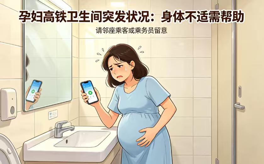 **孕妇高铁卫生间突然产子，一场生命接力在疾驰的列车上演**
9月5日下午，一趟