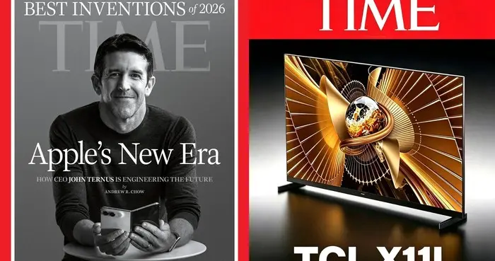 TCL X11L入选《时代》2026年度最佳发明，SQD-Mini LED再获国际认可