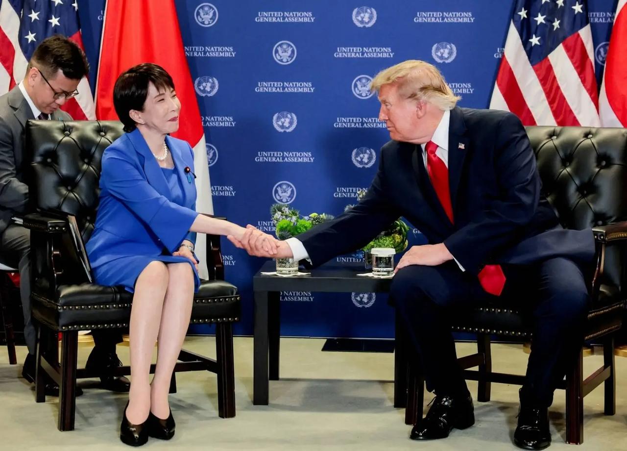 特朗普始终不叫高市名字。安倍是“Shinzo”，石破是“Ishiba”，高市只是