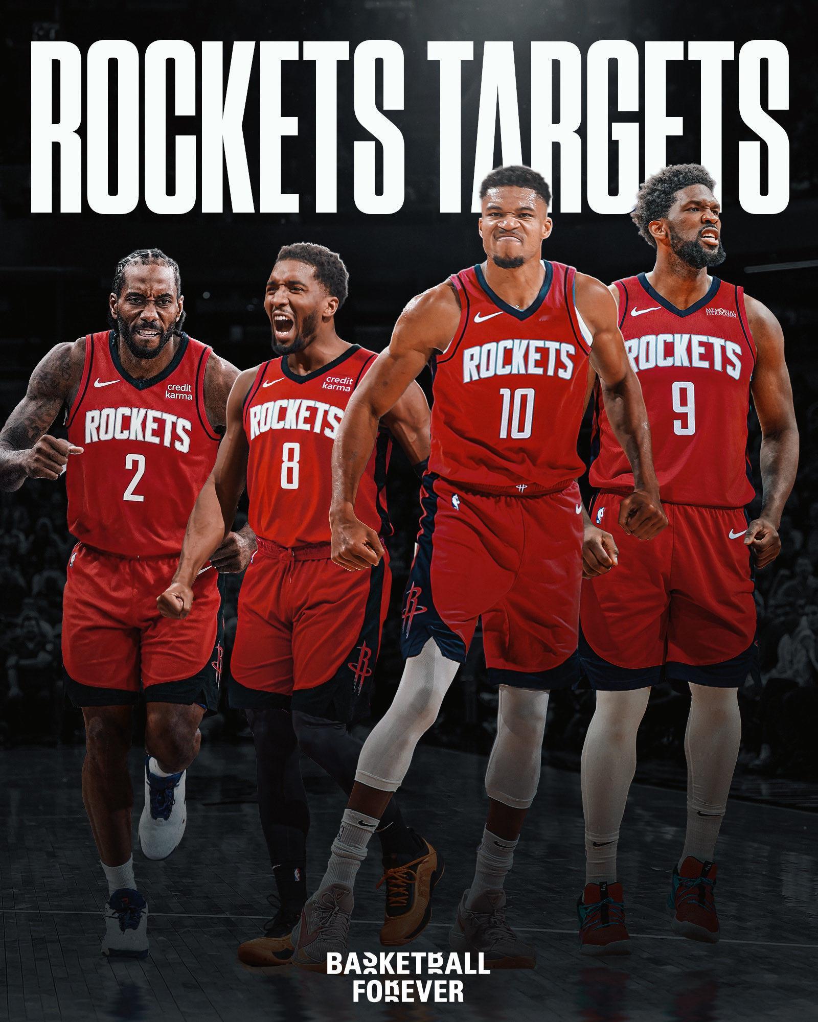 火箭野心勃勃啊NBA