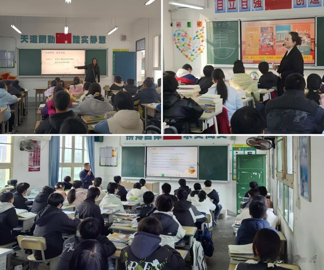 近日，南郑区中所中学教育集团总校组织骨干教师团队赴塘坎中学和南海中学开展送教交流