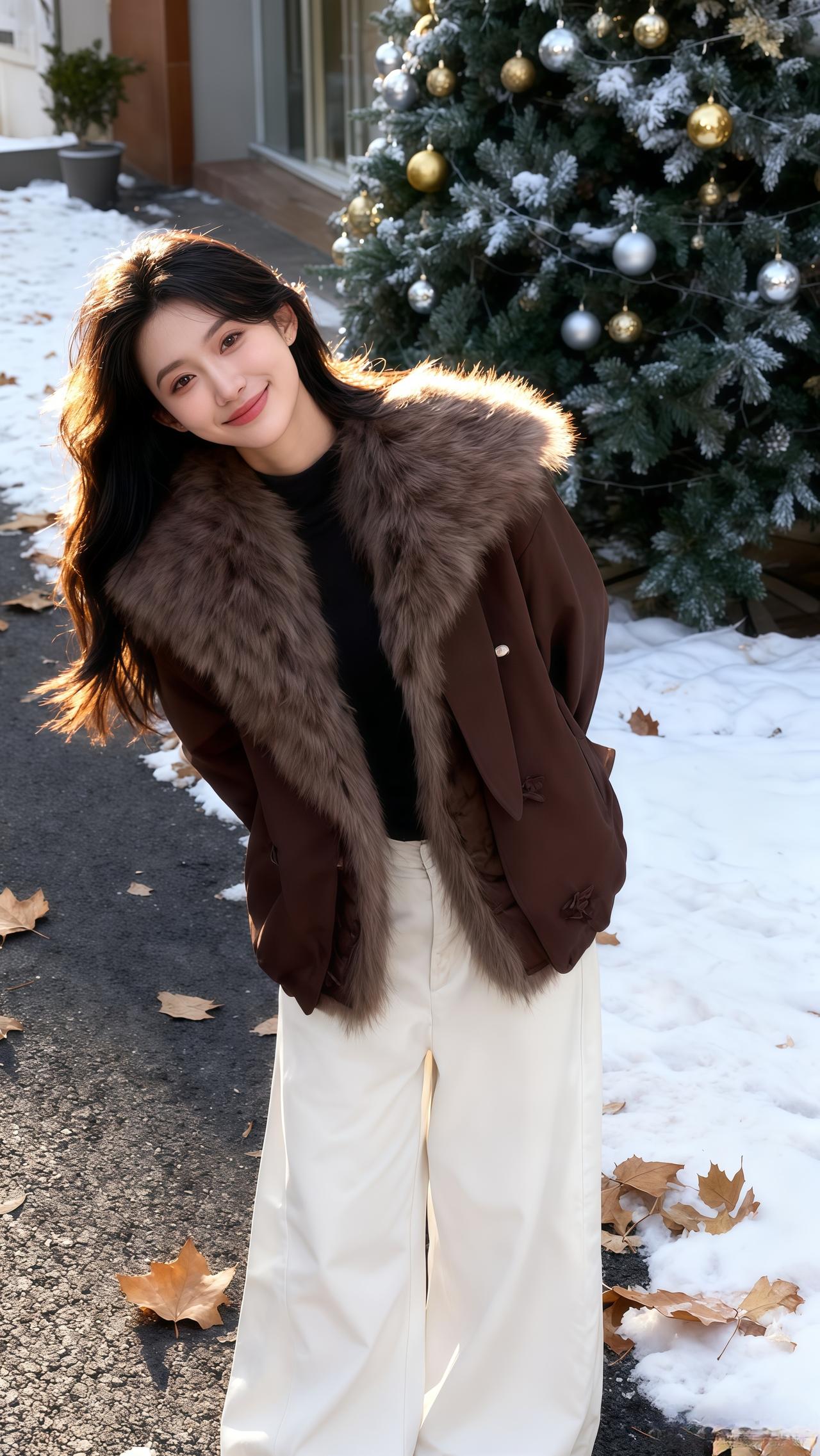 穿搭高级感穿搭时尚外套外套冬季穿搭