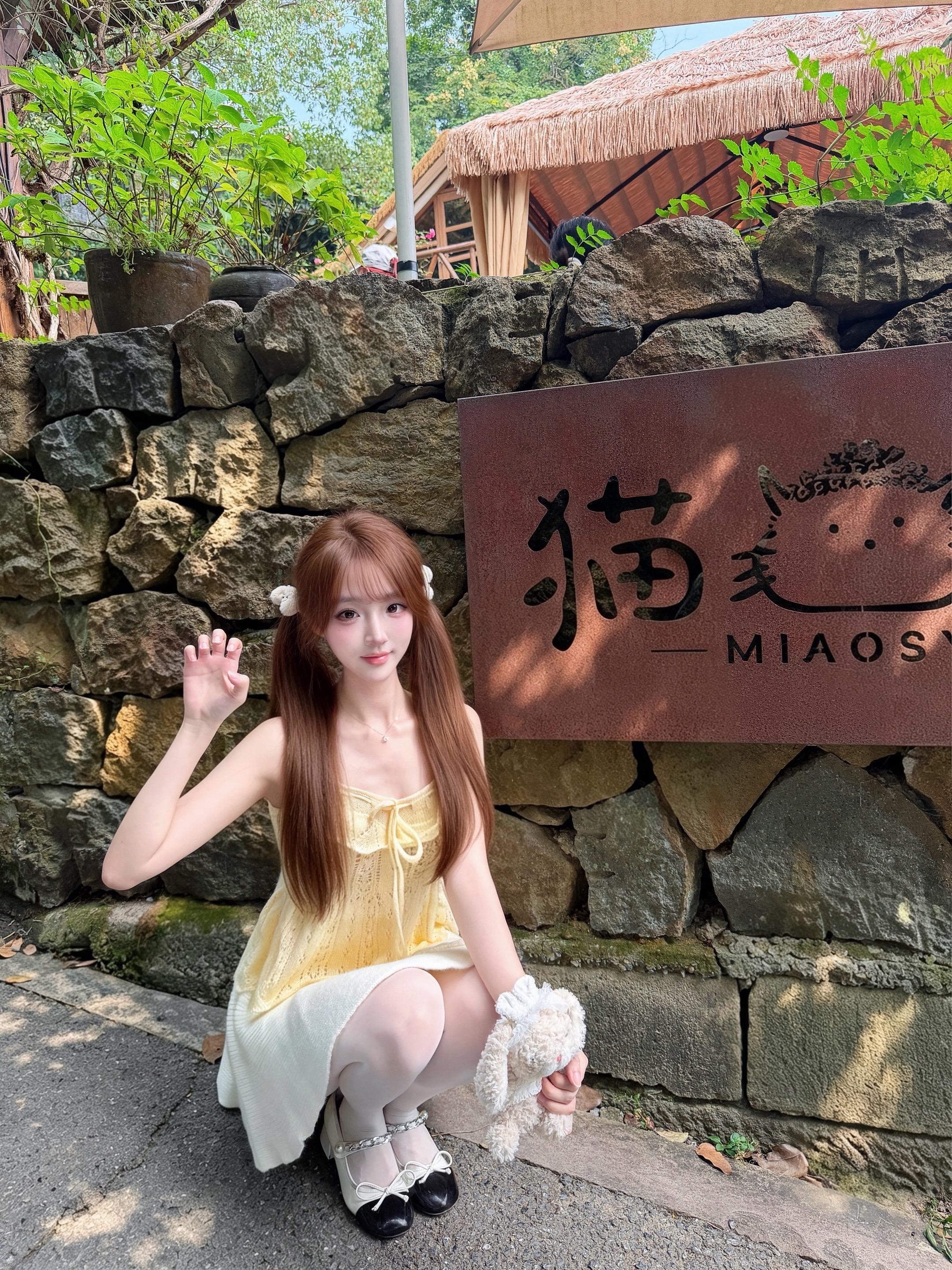 漂亮的萌妹有杀气！