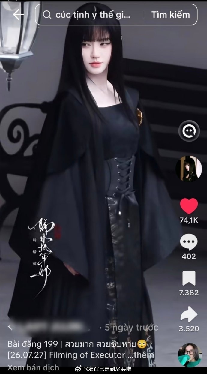 鞠婧祎黑长直苏绿夏在外网大出圈，十几秒路透就俘获了外国人的心😲恐怖如斯 