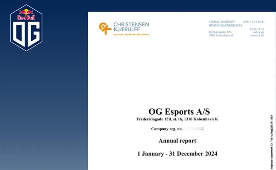 最近外网流传了一份OG的年度经济报告，这份报告出自OG现任董事会主席也就是Not