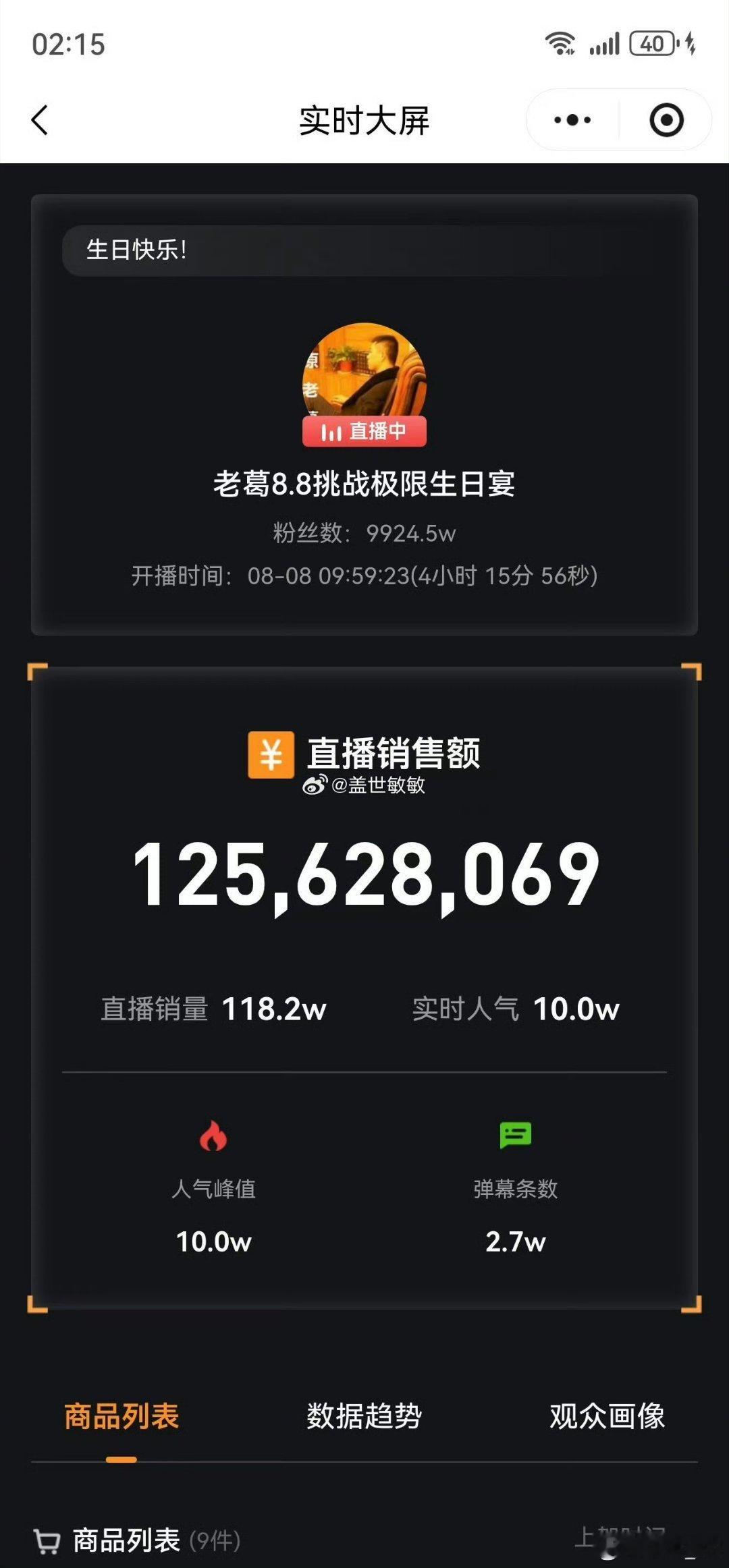 太原老葛不卖黄金不卖手机，在非洲开播照样轻松破亿 