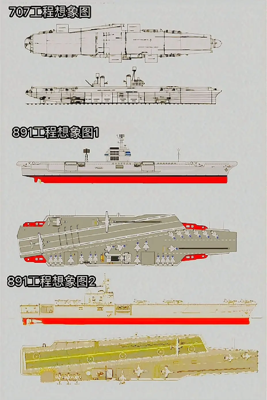 曾经的航母梦。当年的70年代至80年代的时候，种花家就想过要搞航母，并...