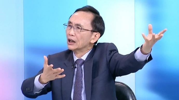 台湾媒体人吴子嘉在节目上表示，比较赖清德2024年就任当月与2周年民调的信任度变