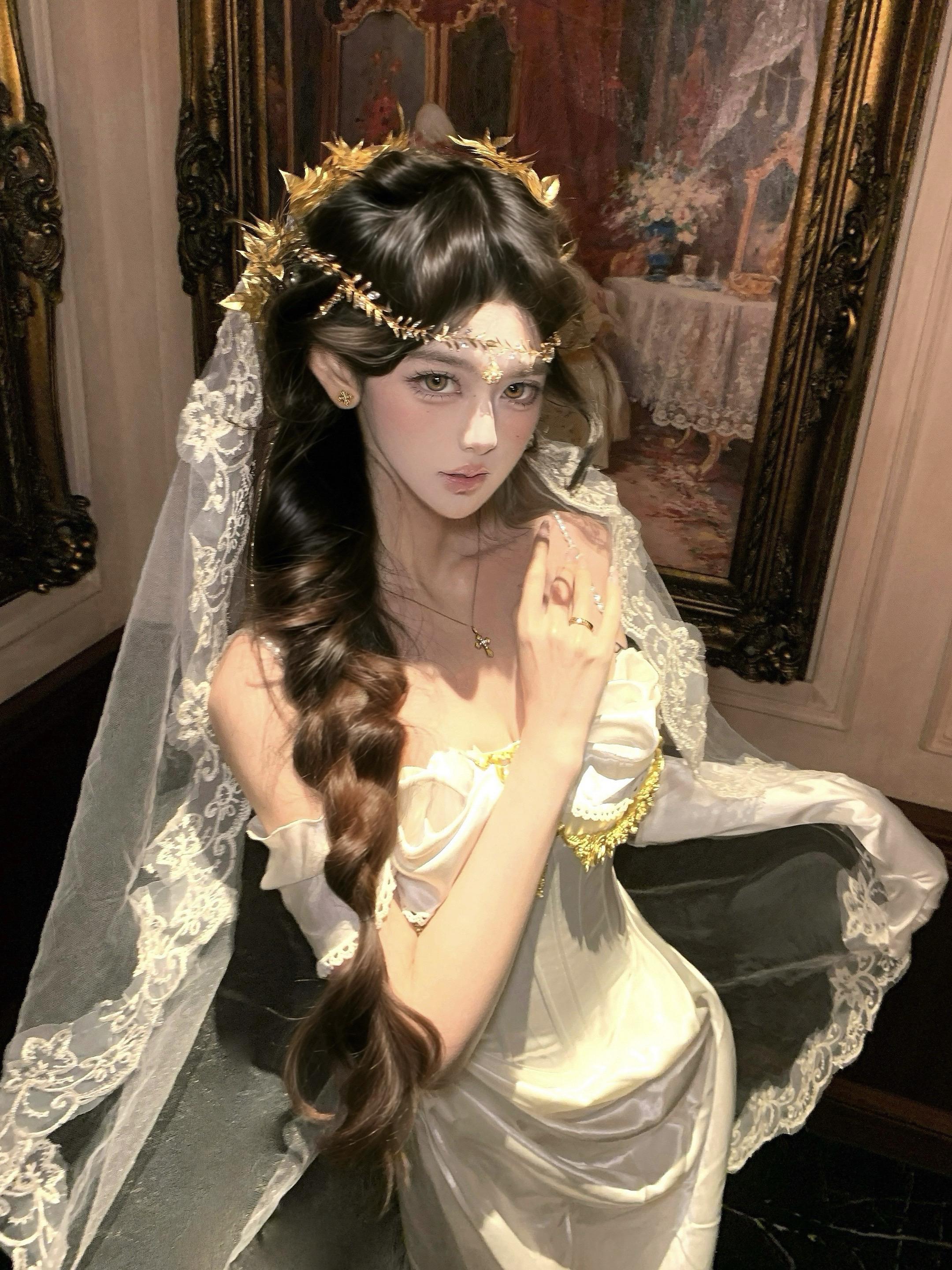 这座城堡最年轻的女主人。。