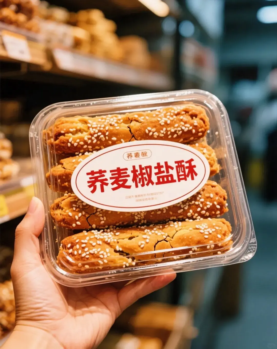 今天给大家分享这款无蔗糖荞麦椒盐酥。它由荞麦制作而成，含有膳食纤维，没...