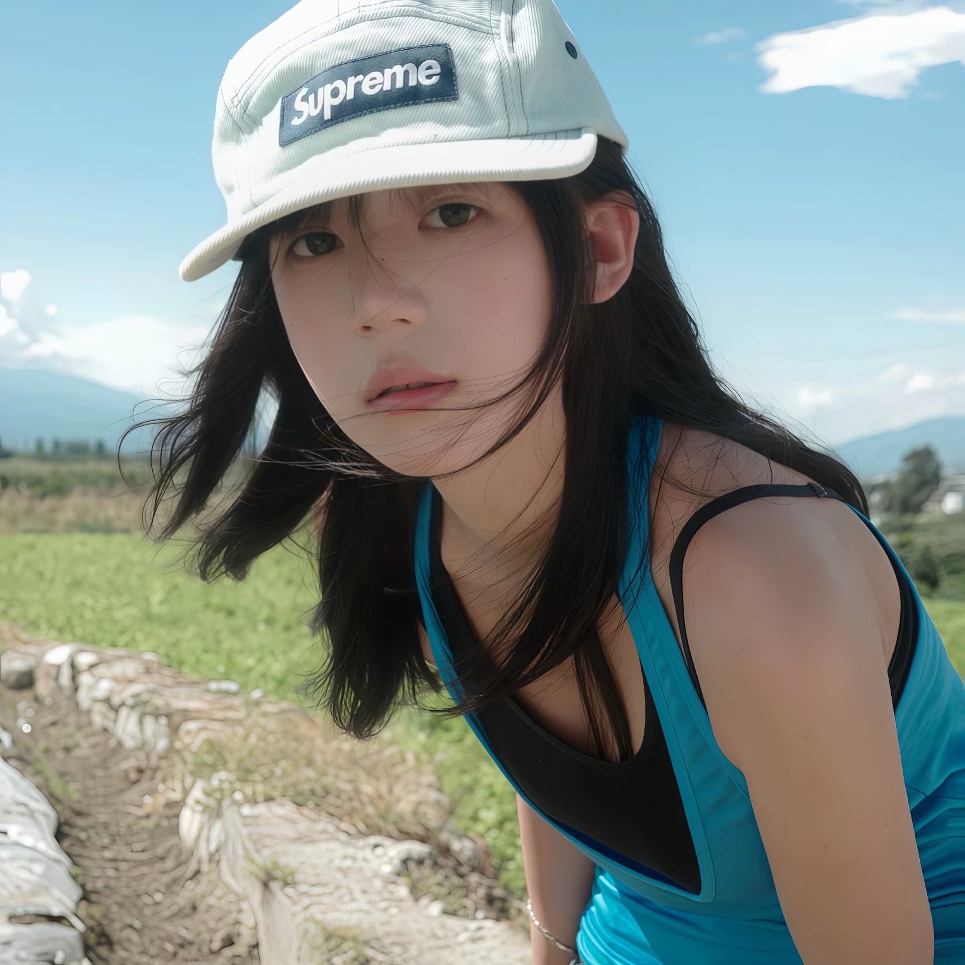 𝐖𝐞𝐂𝐡𝐚𝐭｜蓝色系小众高清女生头像分享𝑆𝘩𝑎𝑟𝑒.🪺氛