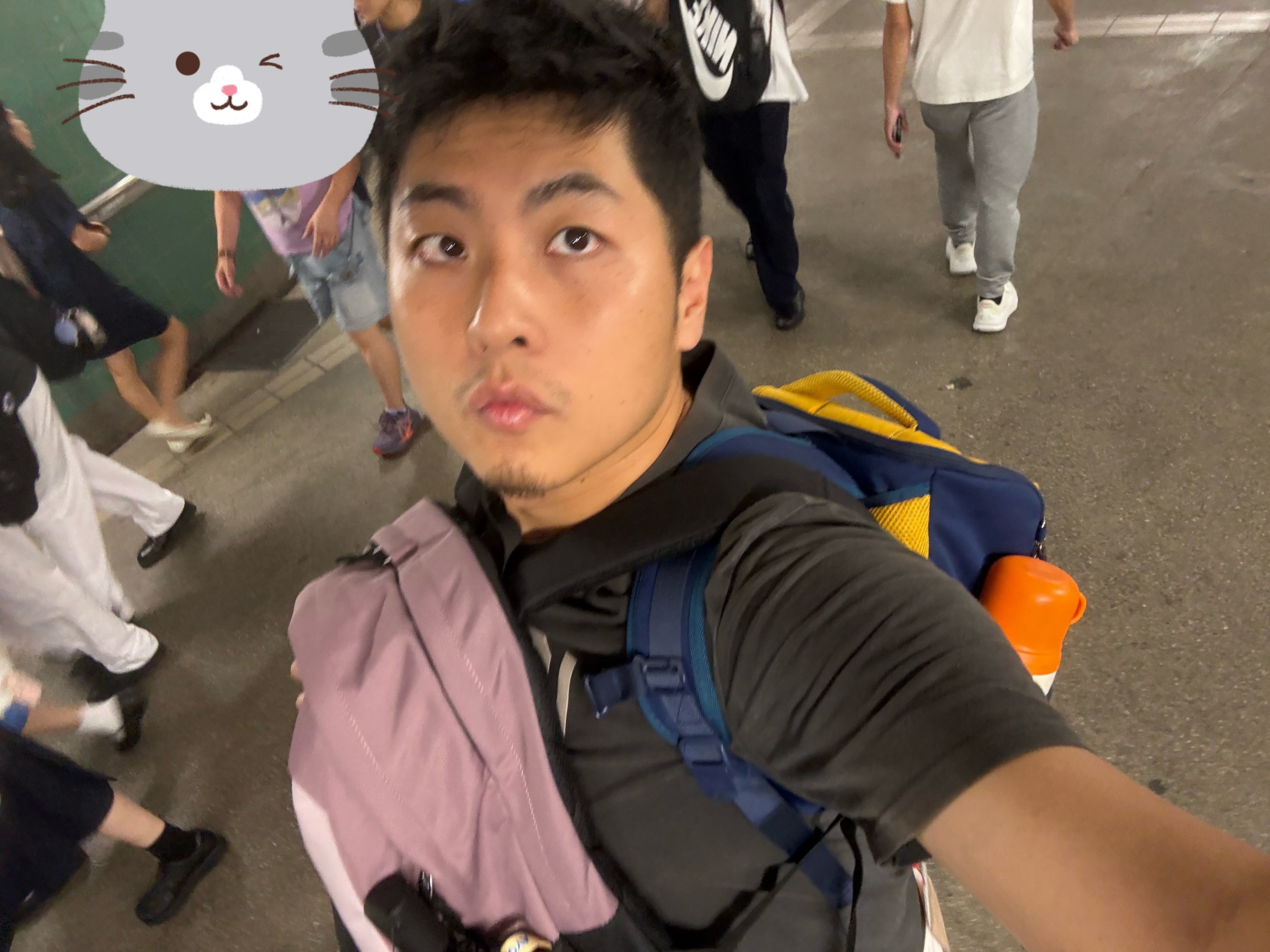 一次接俩，超级奶爸[doge] ​​​