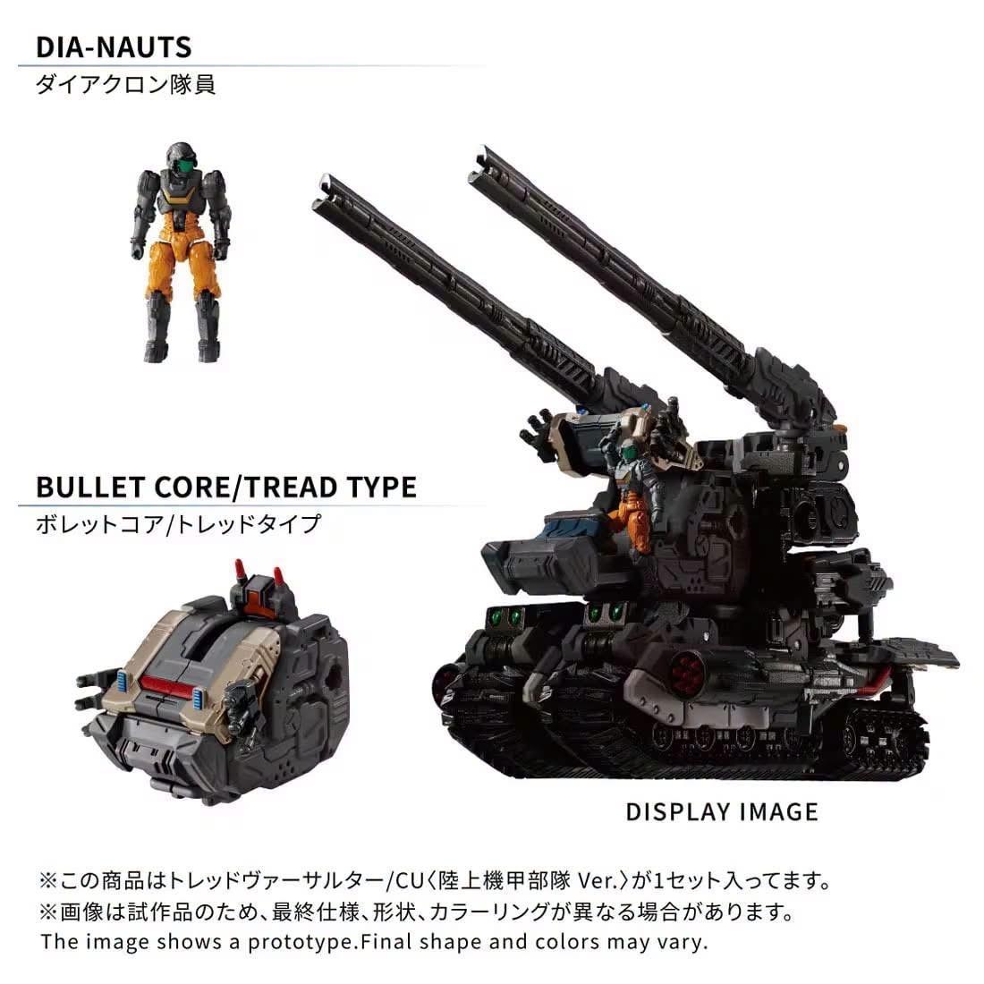戴亚克隆 Diaclone Reboot 新品官图发布：1. Tread Ver