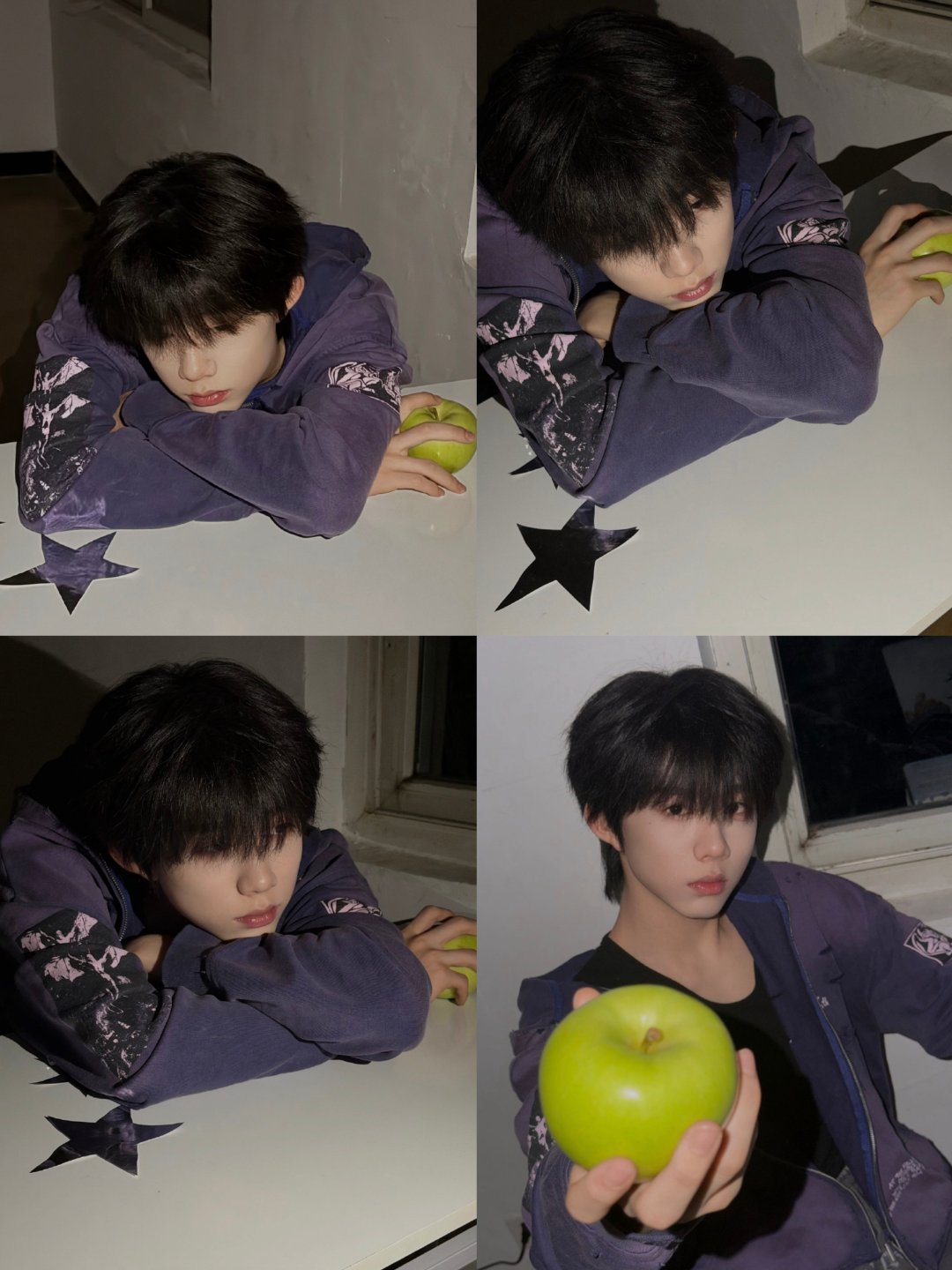 陈奕恒青苹果忧郁少年陈奕恒更新18宫格，原来还有你还有这么多库存～ 请陈奕恒把库