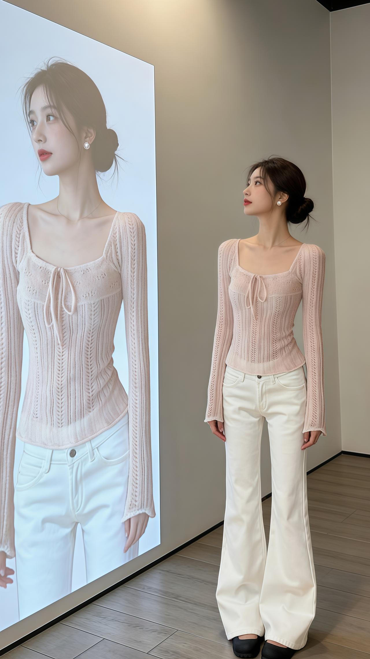 《粉色玫瑰》一眼心动💗无法拒绝的夏日穿搭大赏 早春温柔乖乖女穿搭 简单搭配让基