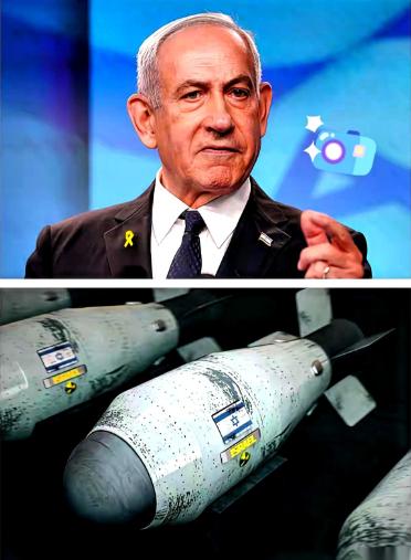 内塔尼亚胡拍下了桌子，给了伊朗一个48小时的“末日”倒计时。
 
很多人看不懂这