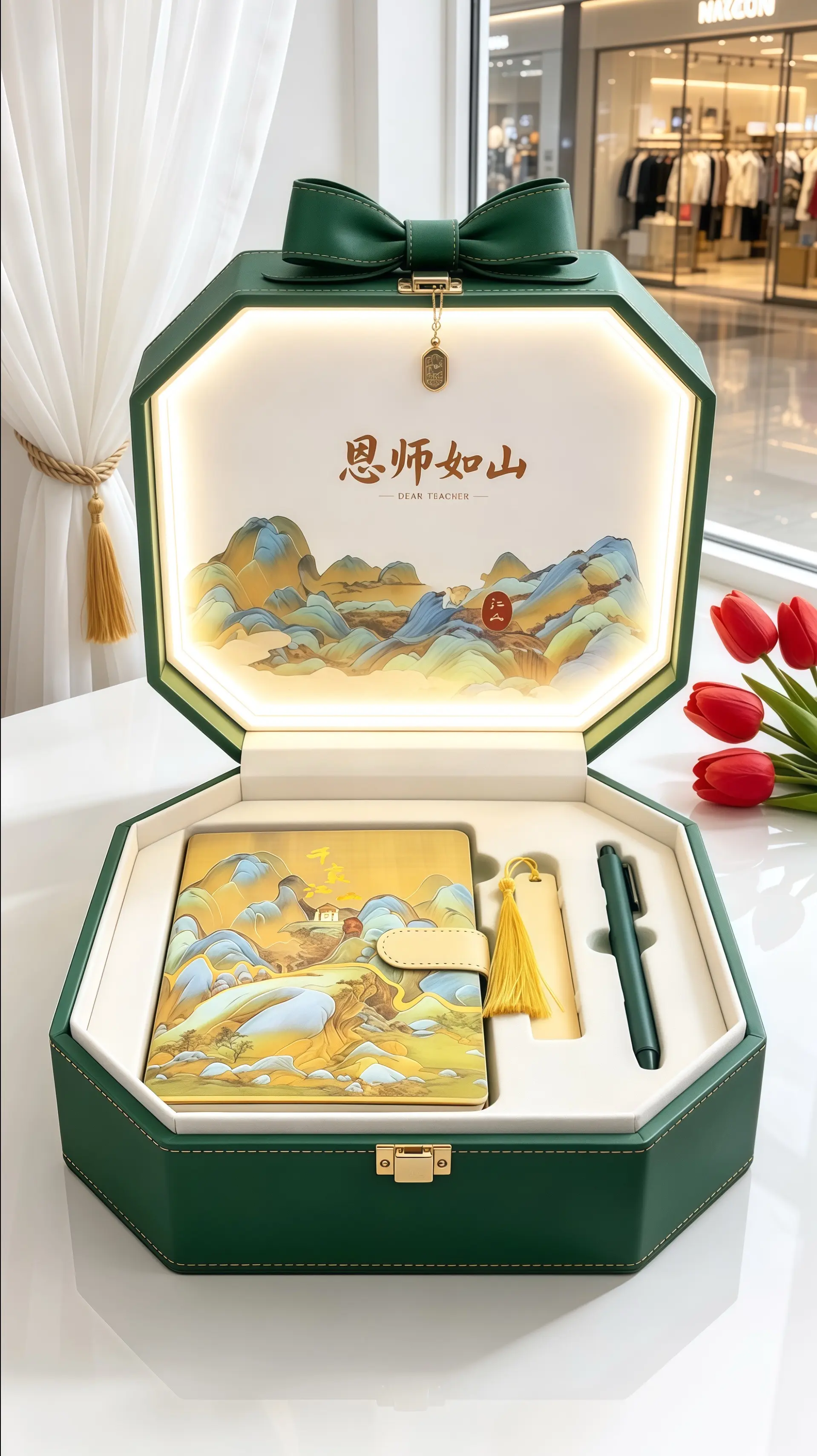 教师节礼物 恩师情永难忘 笔记本 教师节 中国古风文创