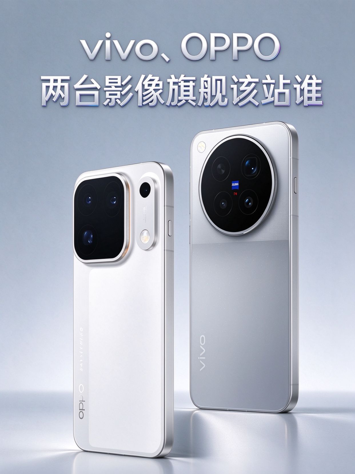两家主打影像的旗舰，vivo X500 Pro Max 和 OPPO X10 P