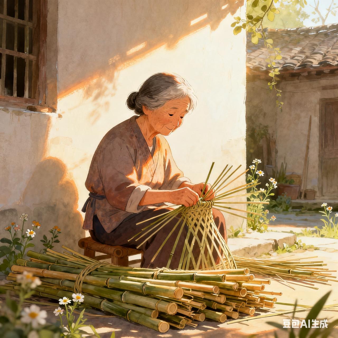 我老公的奶奶才刚来了几天，
我婆婆就有点不耐烦了，
昨天回去跟我一顿唠叨，说老太