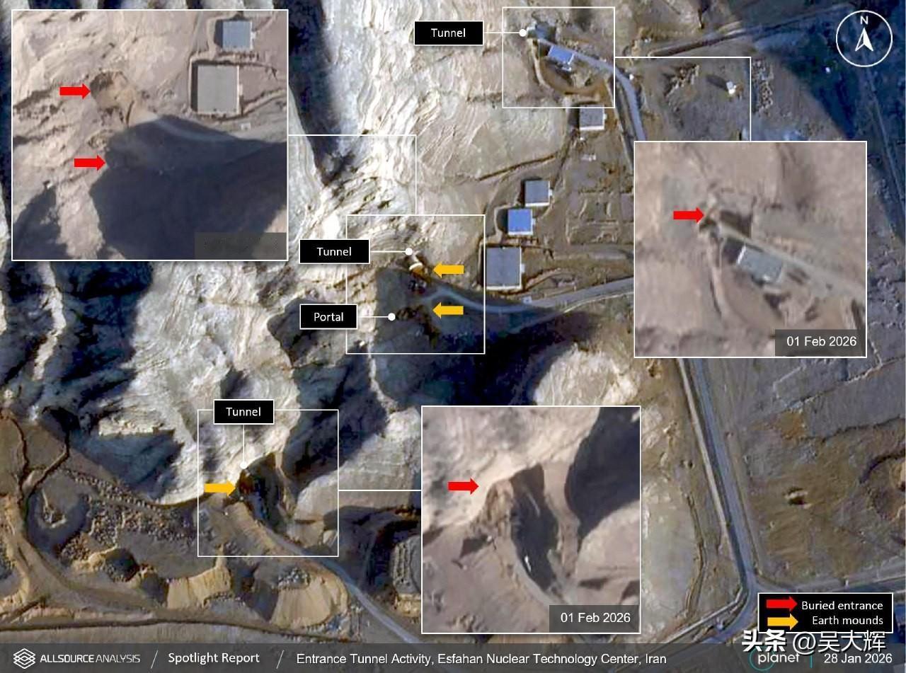 为防美国打击，伊朗全面加固核设施

2月初，美国行星实验室（PlanetLabs