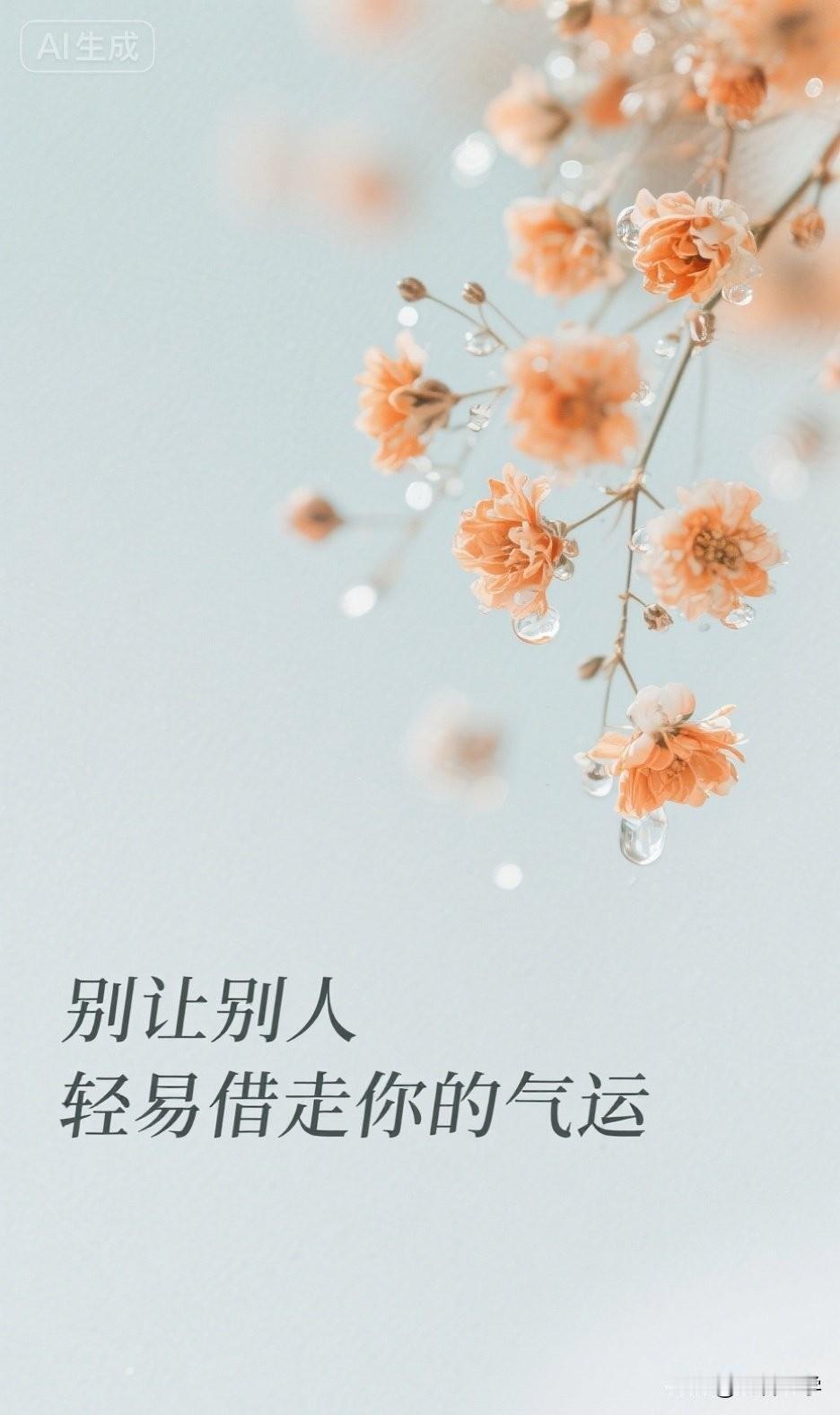 别让别人轻易借走你的气运

如果一个人总跟你倒苦水、让你拿主意、甚至开口借钱，他