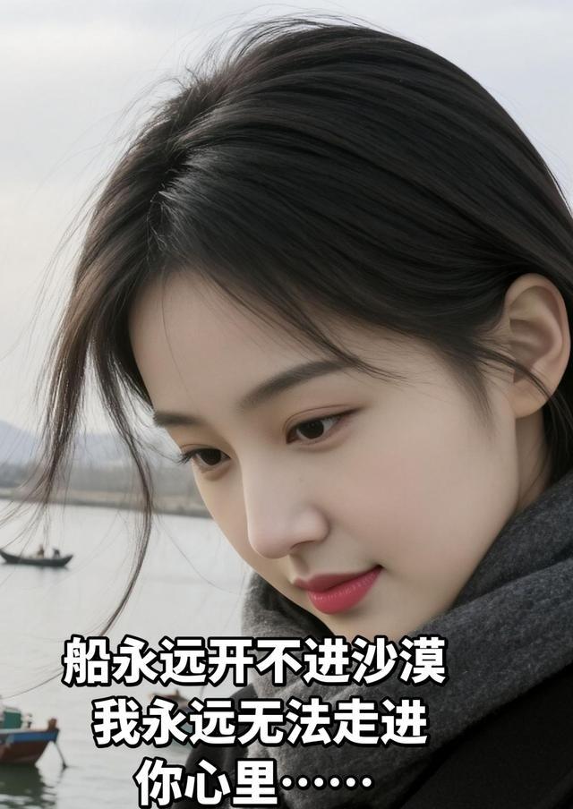 有些感情一开始就没戏。就像船开不进沙漠，人家心里压根没你。

我以前傻乎乎地凑上