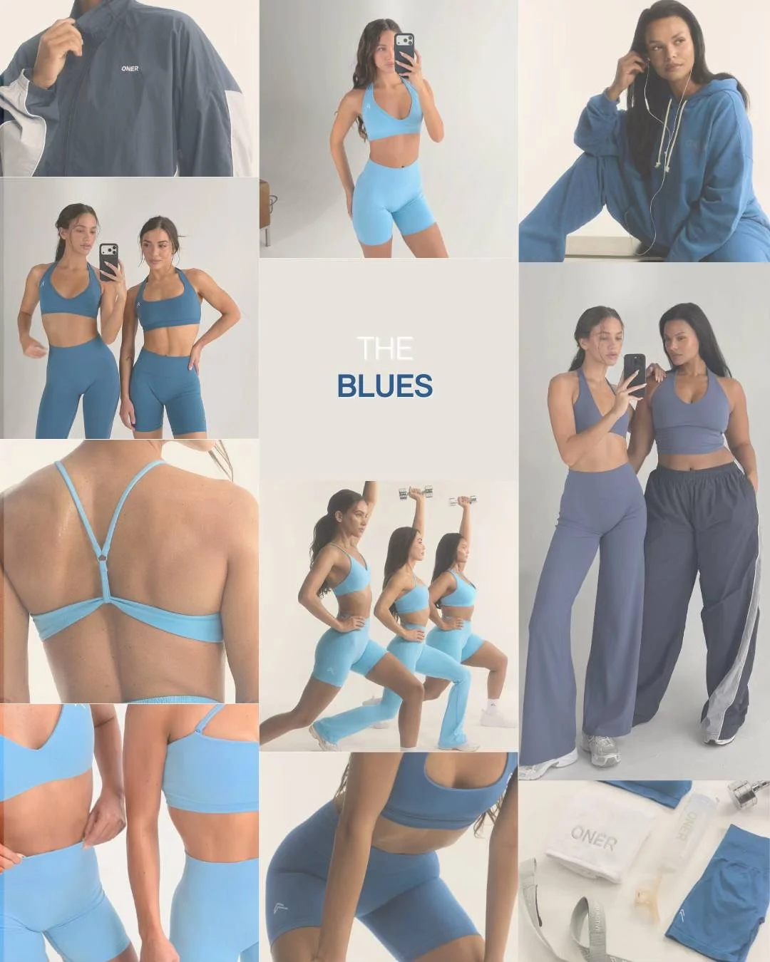 OA蓝色健身服合集🧊🩵