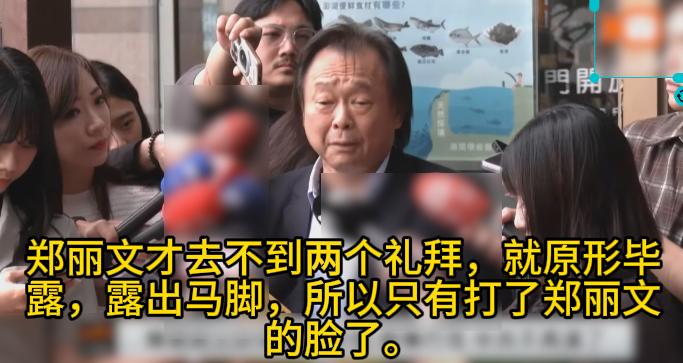 郑丽文刚刚批评赖清德窜访不成，需要反省错误。
王世坚马上站出来声嘶力竭：“这是打