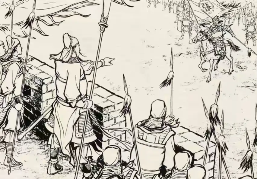 关羽心里的"贼"到底是谁？ 张辽引兵到攻打小沛，关羽站在城楼上道:"公...