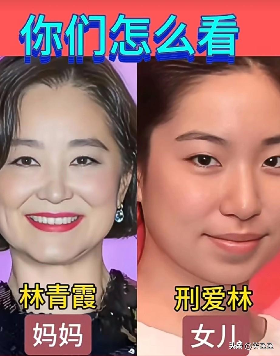 娱乐圈颜值
公认不及母亲的明星的母女，
你们怎么看？