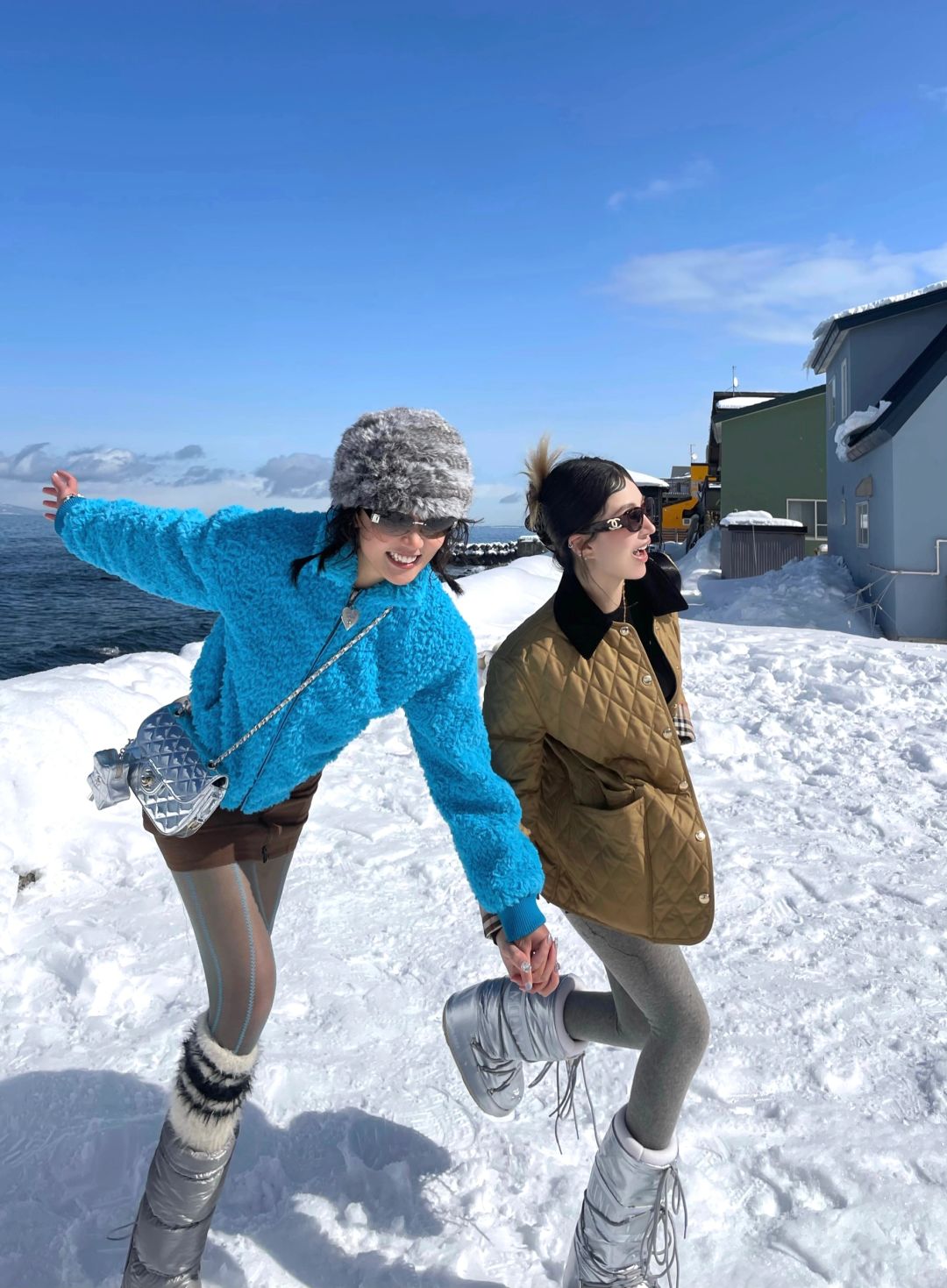 在小樽拍了“初恋”💙💙💙