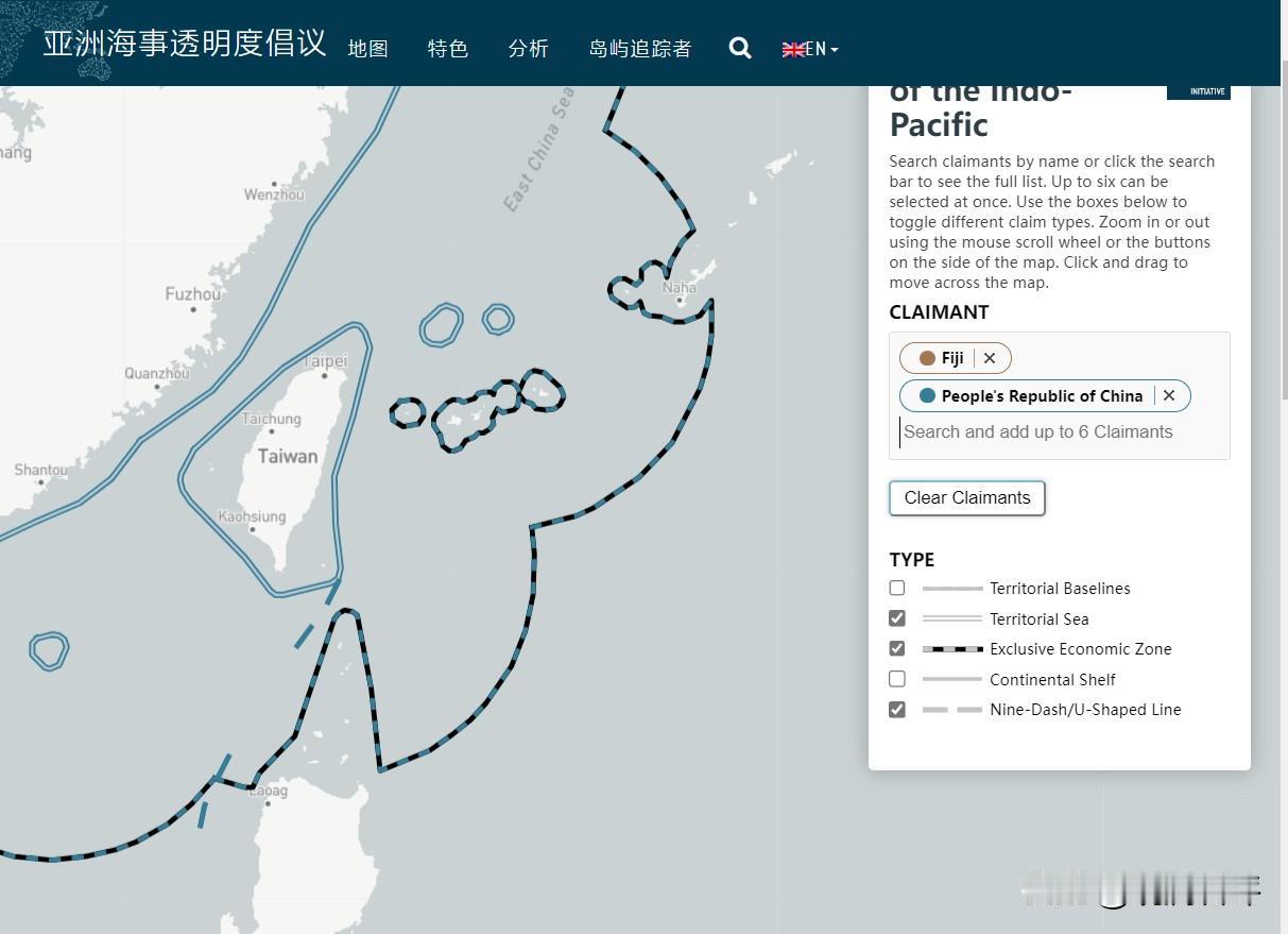 台岛以东的主权和权益主张很交错，巡逻得有章法，大致可以沿着图1的范围跑马圈出太平