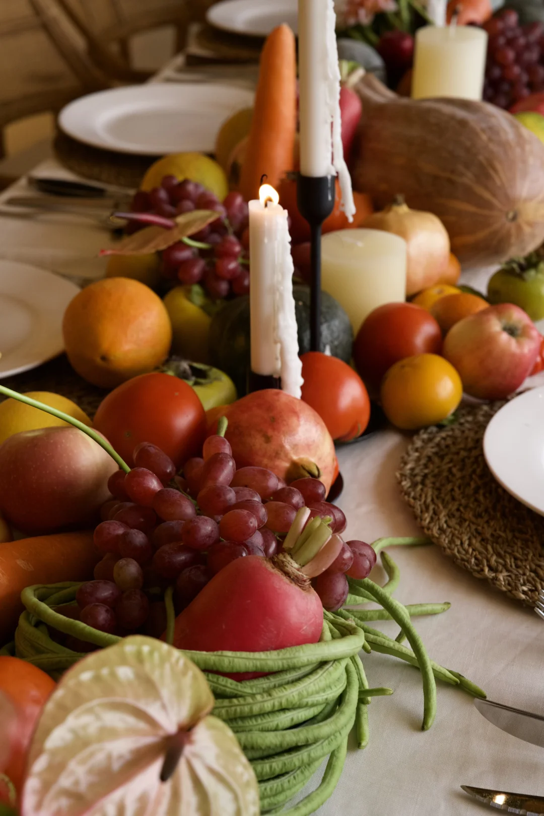 把秋日的果园 搬上生日餐桌