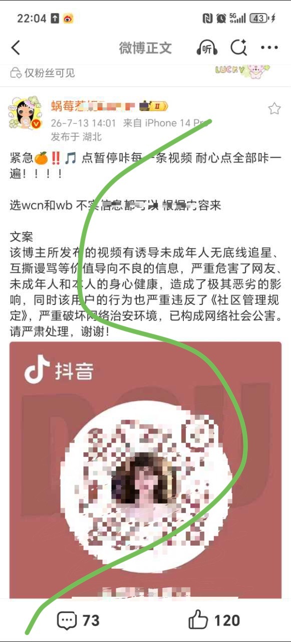 啊 人家追星的也要🍊啊