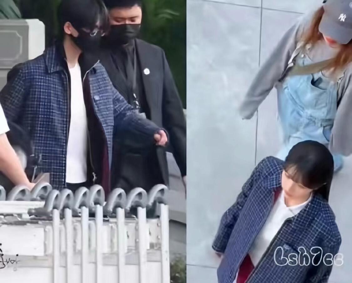 太恐怖了完全一样……补一个同款外套而且vv那件看起来有点大……张凌赫  |  田