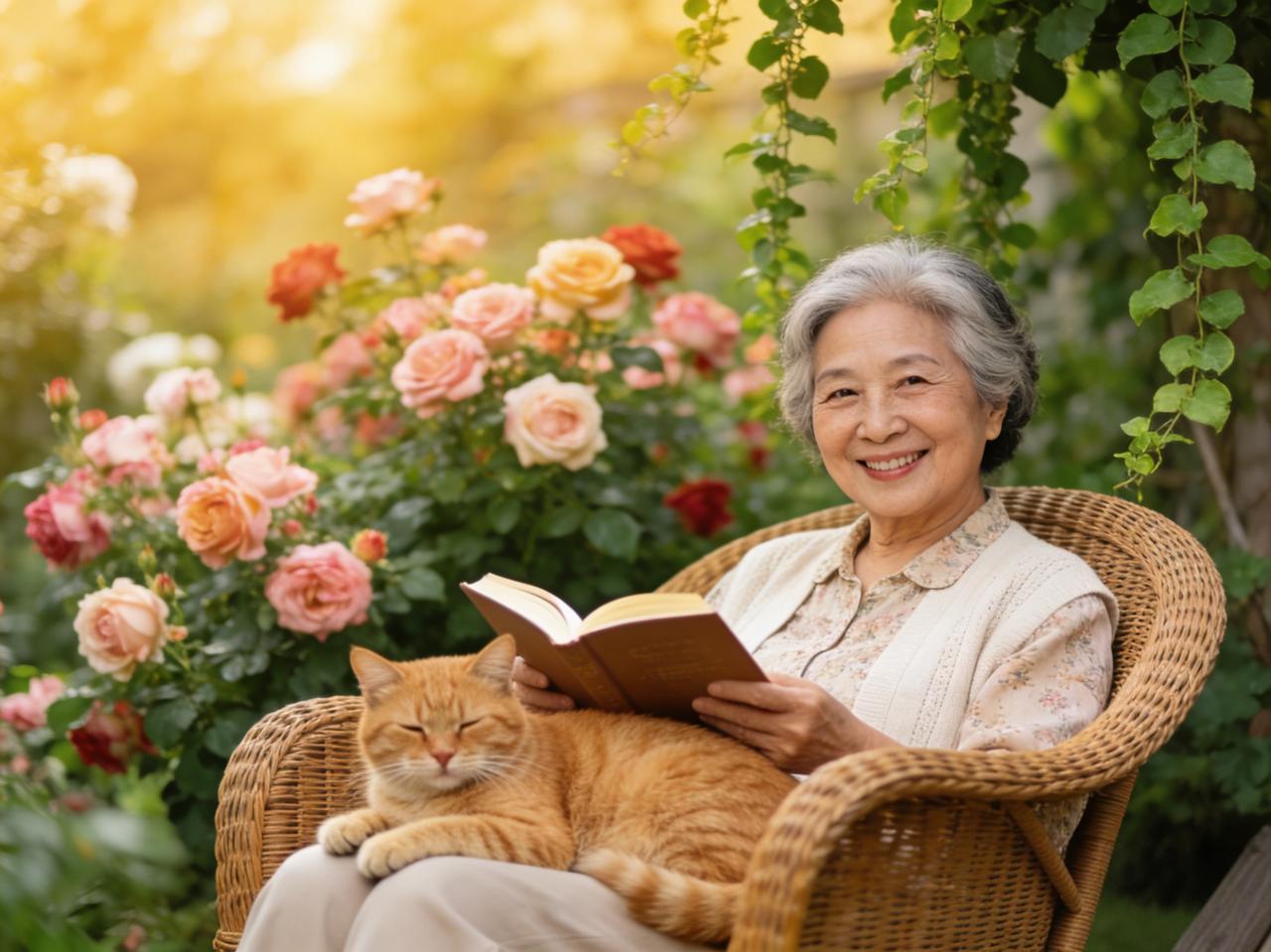 标题：人老了，少操心多享福
人老了，就别再管太多、操太多心。
儿孙自有儿孙福，不