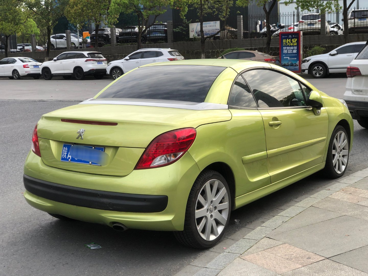 汽车汽车街拍我与汽车的日常 标志207CC 安康